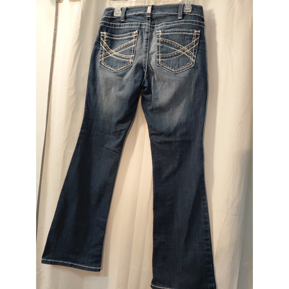 Ariat Jeans Women's 30S Perfect Rise Boot Cut REAL DENIM Western Cowgirl Rodeo - Picture 2 of 9
